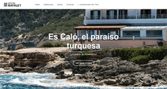 Desktop Screenshot of hostal-rafalet.com